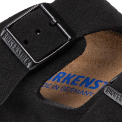 birkenstock arizona black suede