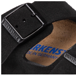 birkenstock arizona black suede