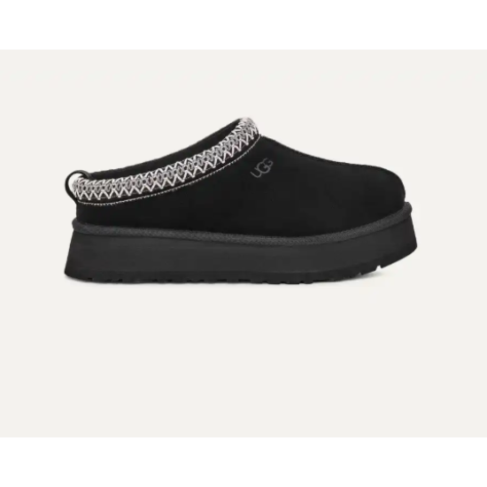 UGG Παντόφλες δίσολες με κέντημα - BLACK