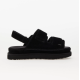 UGG W Goldenstar Strap Driftwood BLACK 