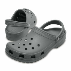 Crocs Classic Σαμπό Γκρι