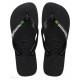 Havaianas Top Σαγιονάρες σε Μαύρο Χρώμα